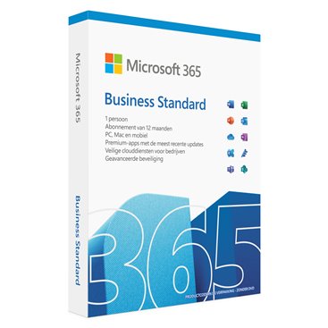 Microsoft 365 Business Standard EN 1yr PKC 15 DEV. KLQ-00650