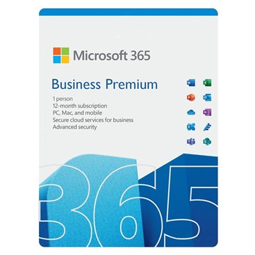 Microsoft 365 Business Premium 15 devices 1yr ESD online (5 pack)