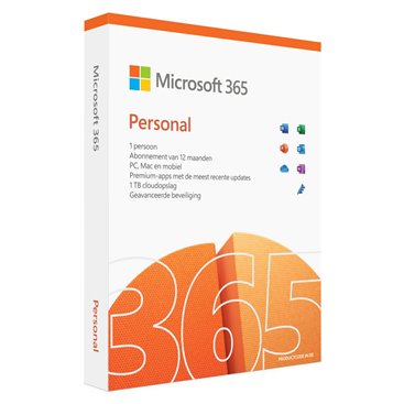 Office 365 PERSONAL 32/64bits MAC/PC/TABLET 1jr. 1u ESD online