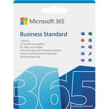 Microsoft 365 BUSINESS STANDARD 1jr. ESD online KLQ-00211