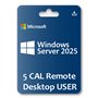 CAL 5 Remote Desktop 2025 server USER ESD online