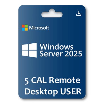 CAL 5 Remote Desktop 2025 server USER ESD online