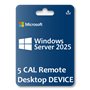 CAL 5 Remote Desktop 2025 server DEVICE ESD online