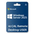 CAL 10 Remote Desktop 2025 server USER ESD online